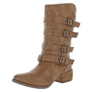 Not Rated Tan On Fleek Boots